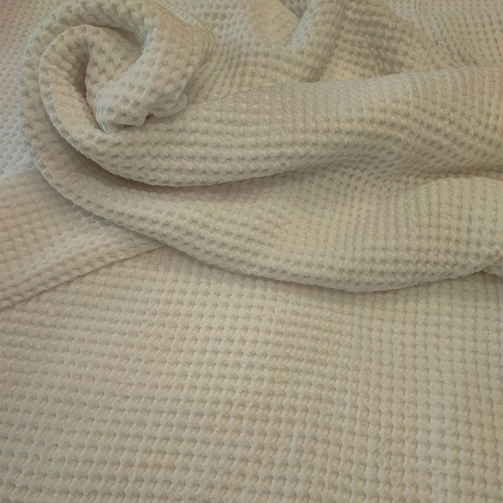 Linen honeycomb cotton / color 3