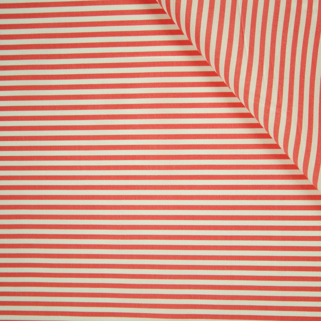 striped cotton poplin / design 33 