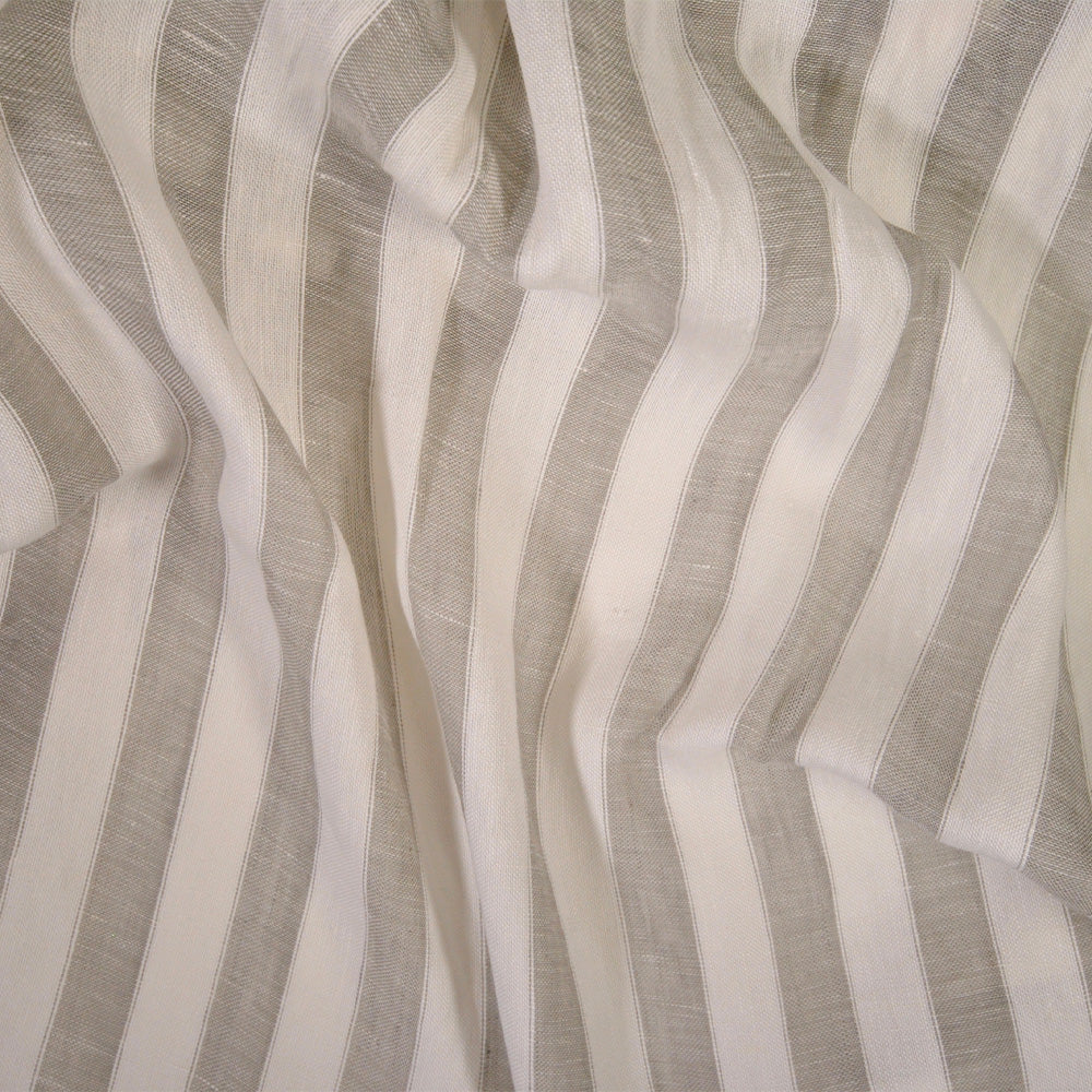 striped linen for curtains / color 3